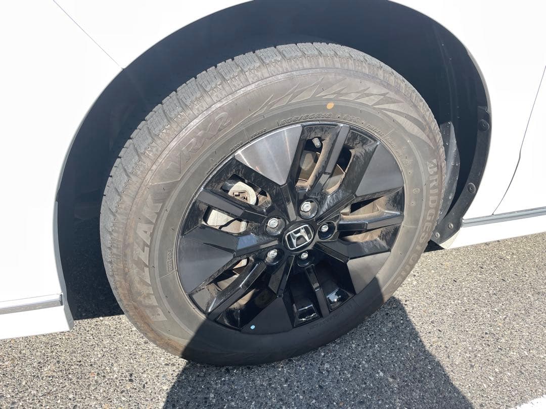 ホンダ 16インチ 純正アルミホイールセット　ブリヂストン　冬用タイヤ VR2①