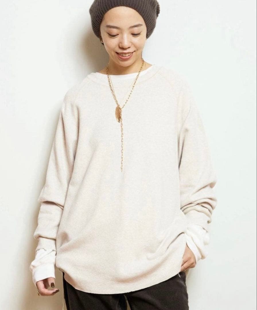 REMI RELIEF/レミレリーフ】RAGLAN L/S Tシャツ