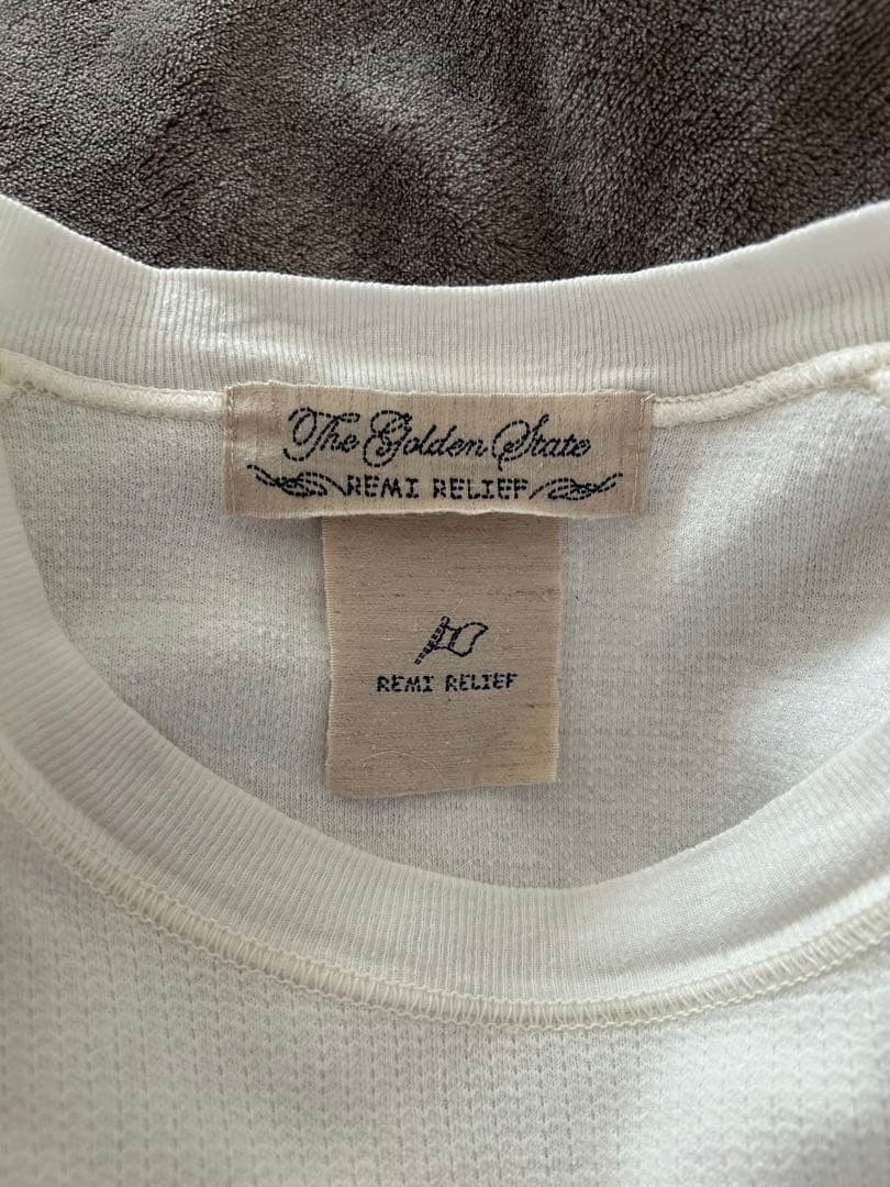 REMI RELIEF/レミレリーフ】RAGLAN L/S Tシャツ