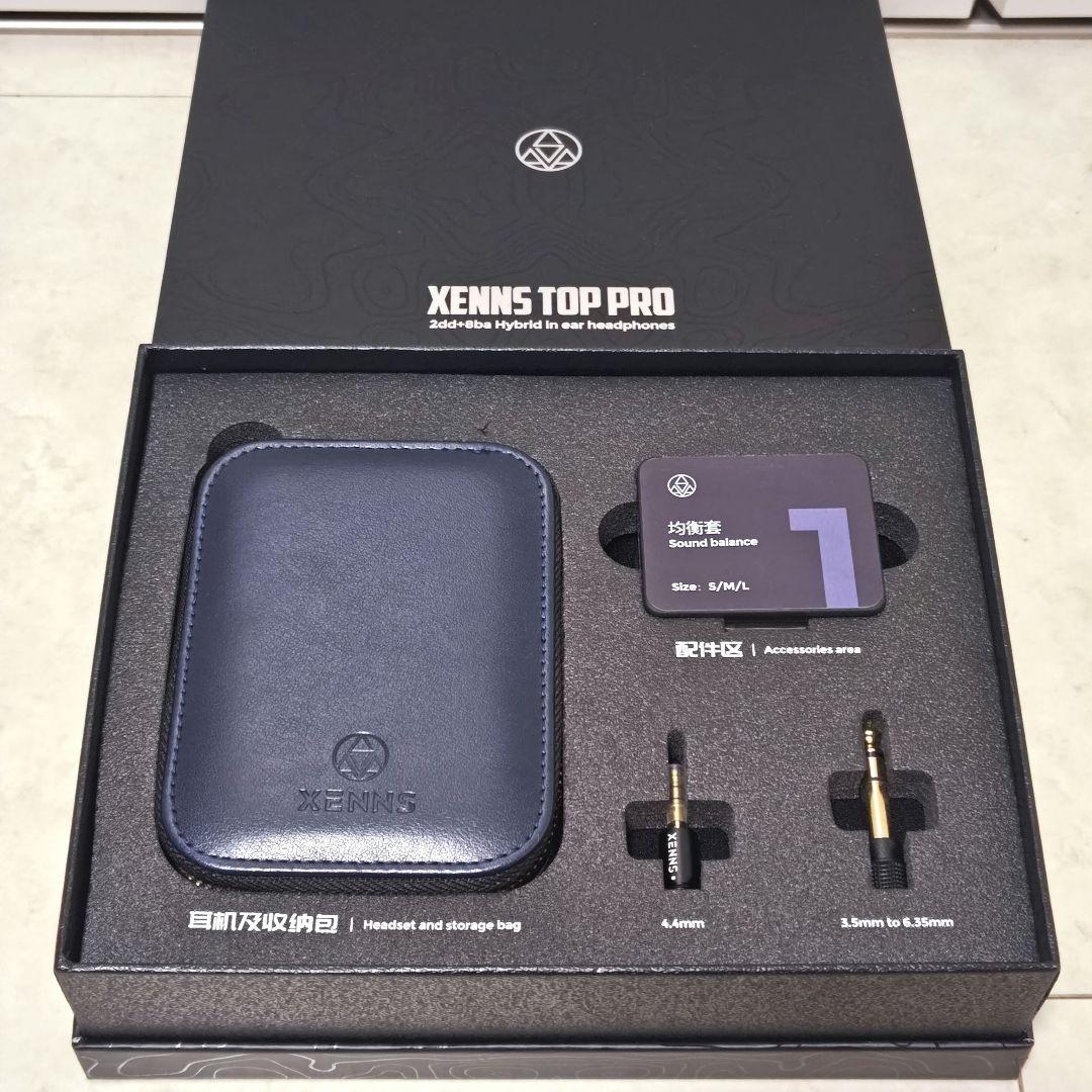 【美品】Xenns Top Pro　2DD8BA　有線イヤホン　中華イヤホン