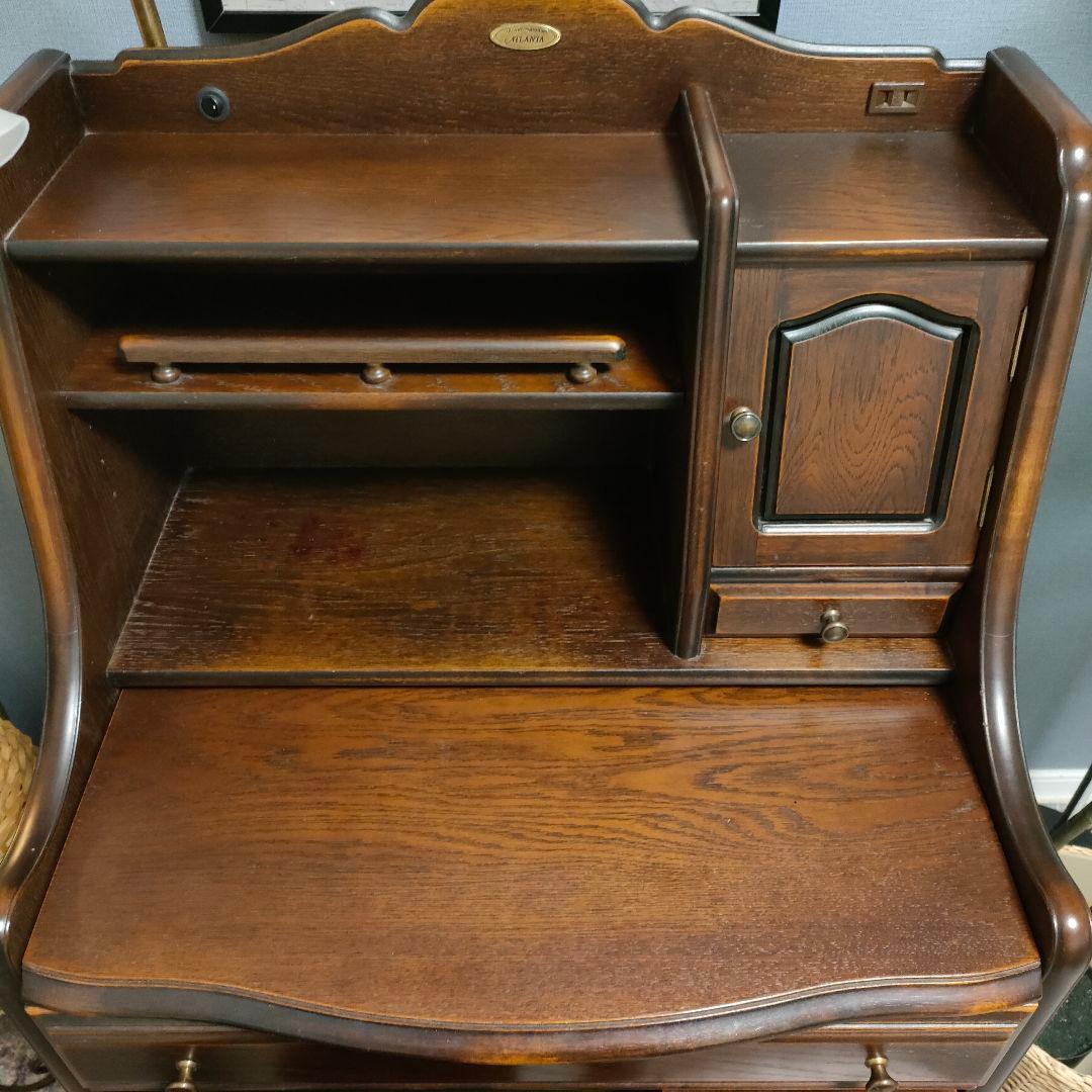 【チョコまま】　ATLANTA アンティーク ドレッサー デスクミラー