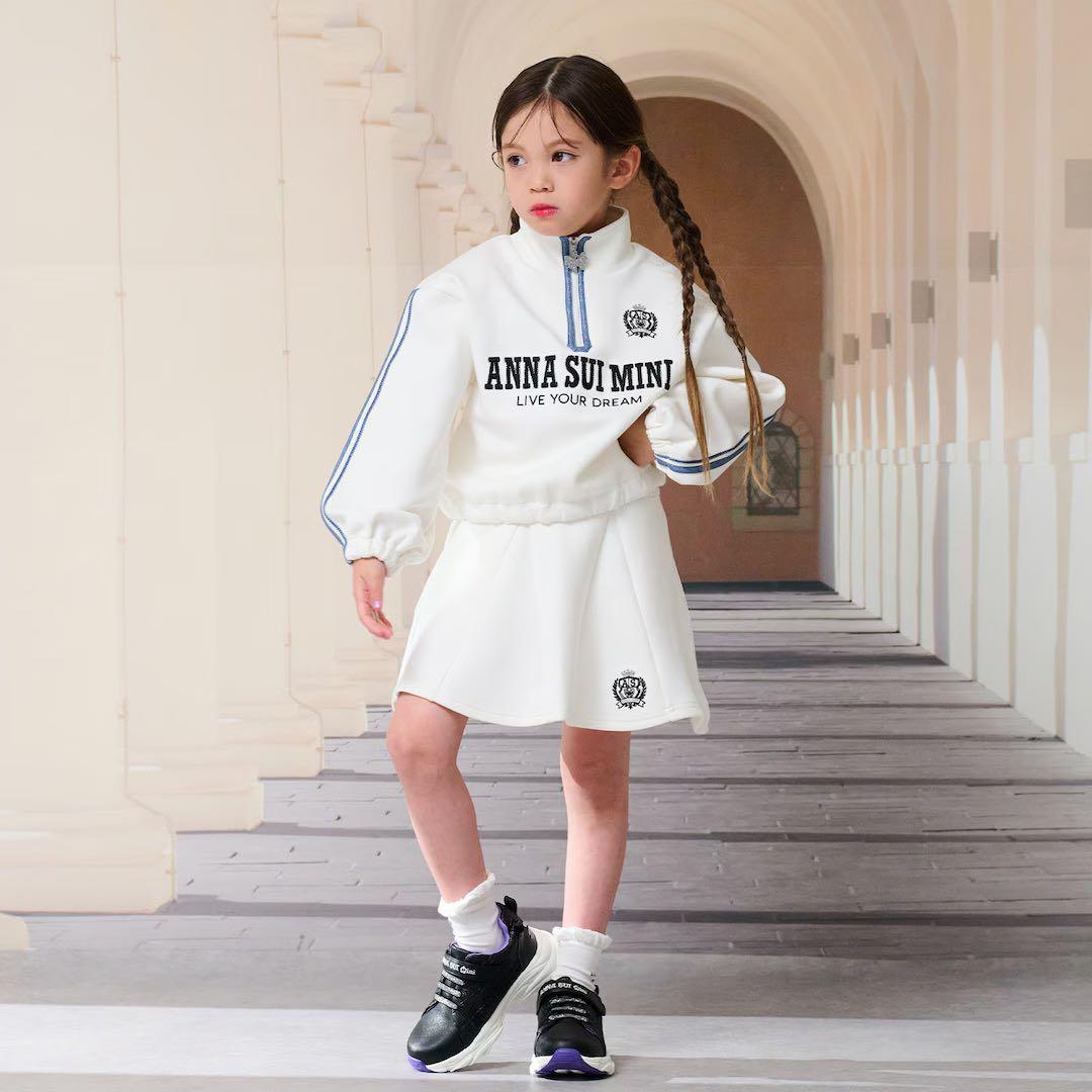 ゆ*と様 ANNA SUI mini セットアップ　ラベンダー　M(115-12