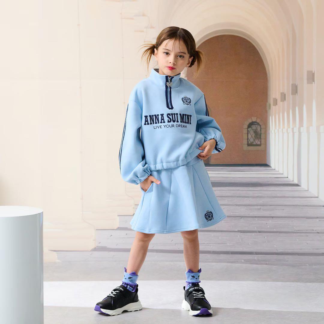 ゆ*と様 ANNA SUI mini セットアップ　ラベンダー　M(115-12