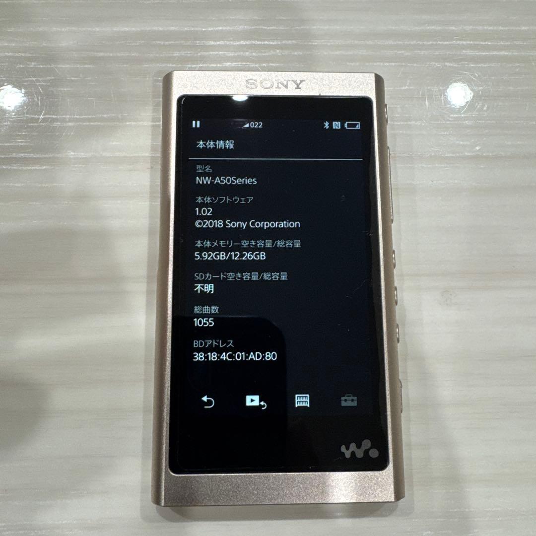SONYウォークマンNW-A55HN