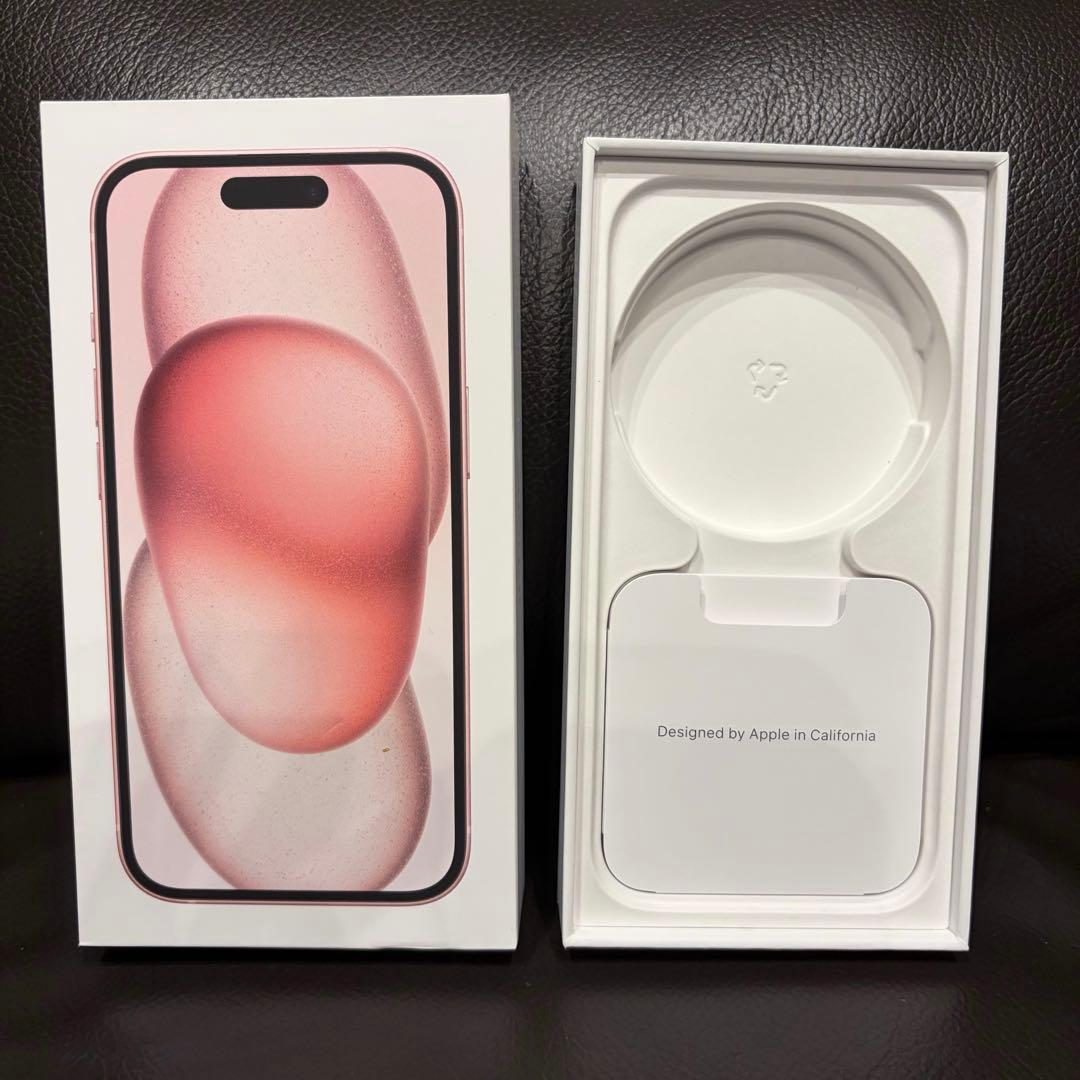 【美品】 iPhone15 ピンク 128GB 傷なし