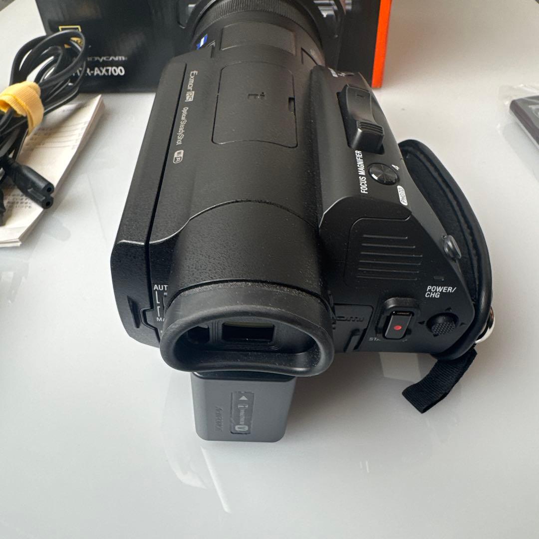 SONY FDR-AX700 4K ビデオカメラ 本体