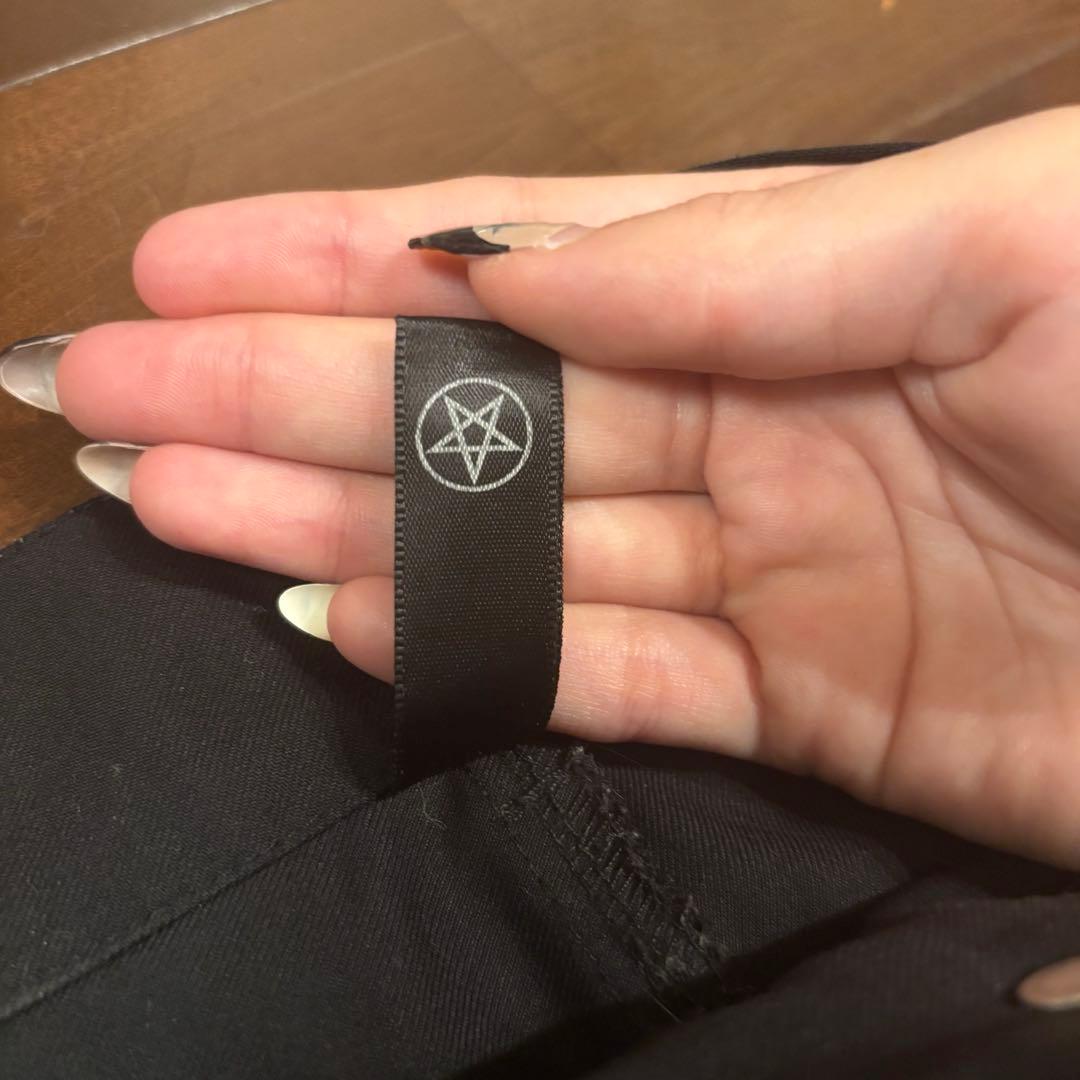 YUBABY QOOZA zip pants 地雷系 パンク