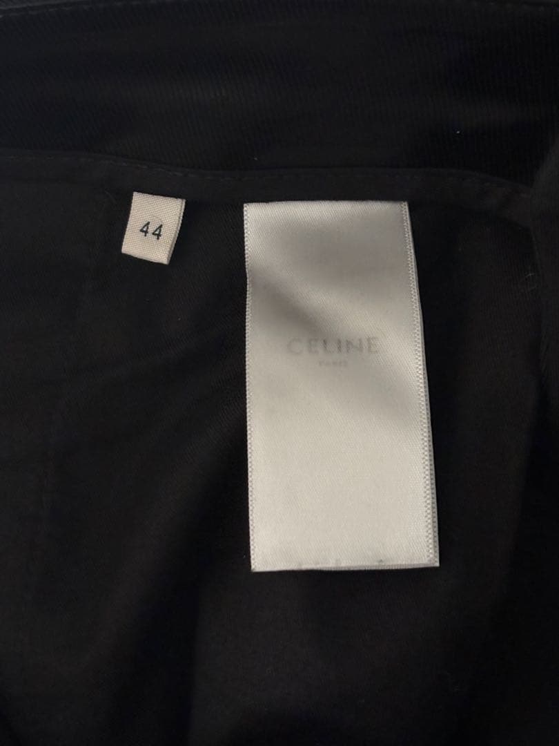 セリーヌ CELINEウールギャバジン ストレートスラックス