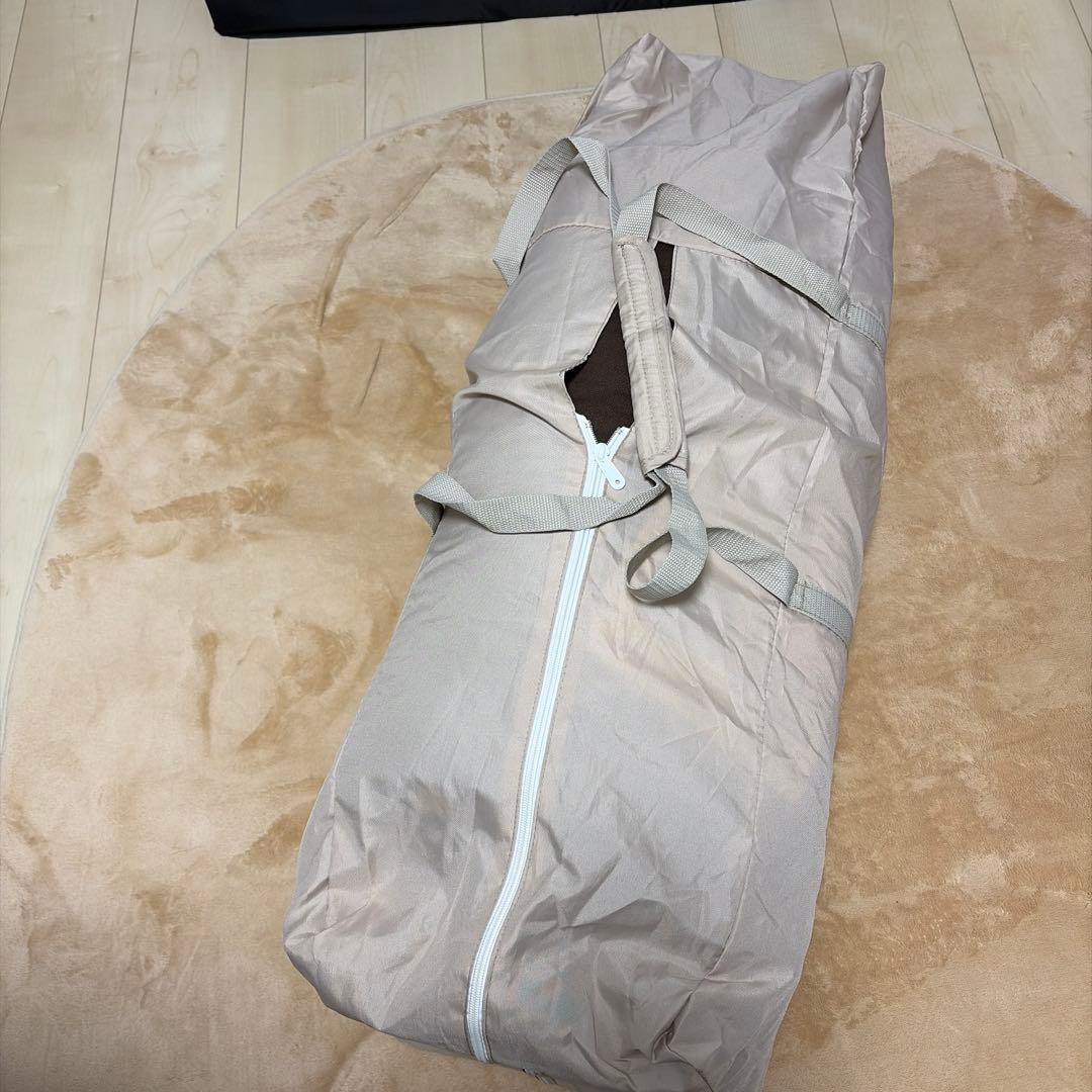 ココネルエアープラス　ブラウン　取り扱い説明書、持ち運びバッグ付