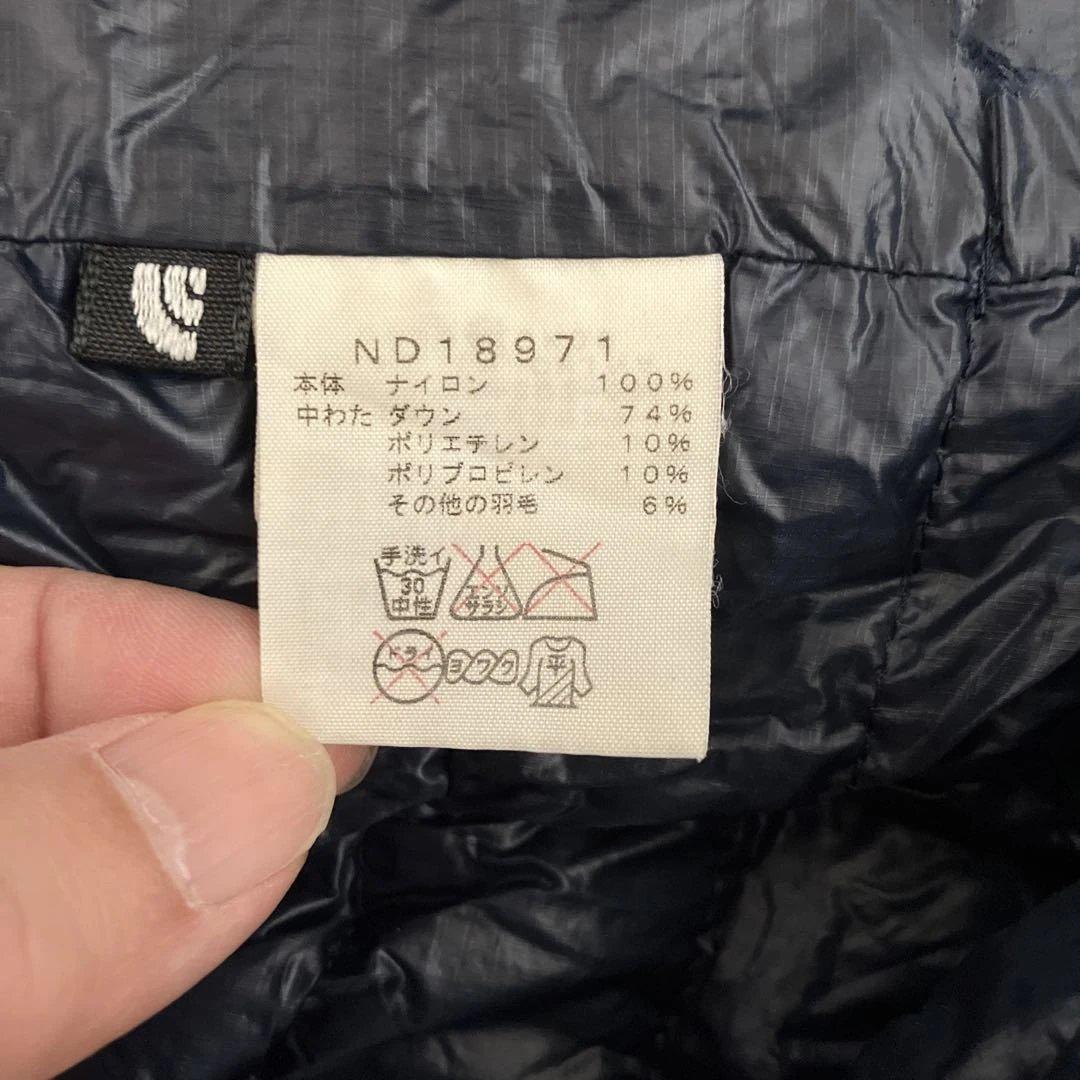 ノースフェイス　ライトヒートフーディーダウンジャケット　M