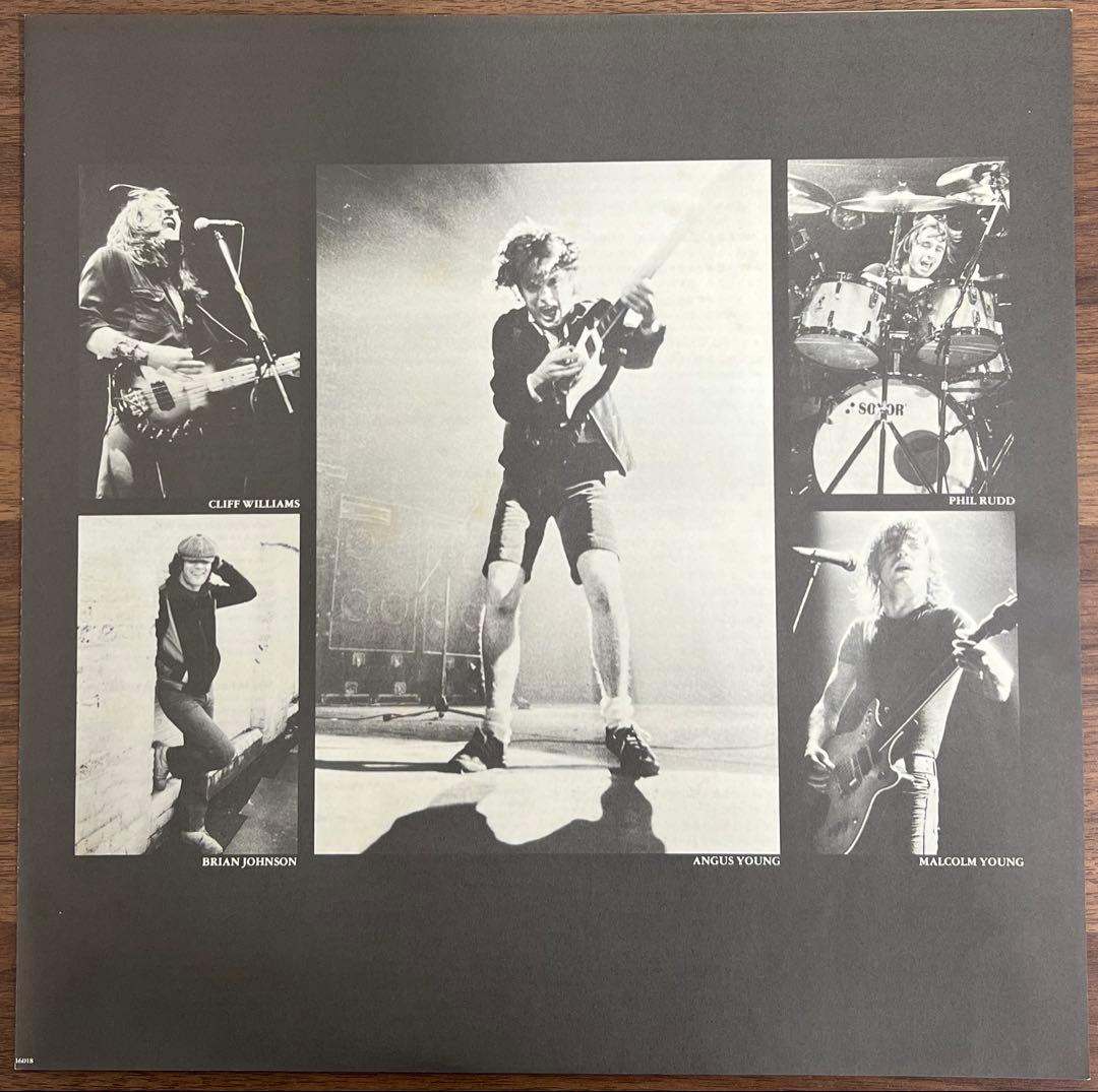 【LP/帯付】AC/DC / Back In Black