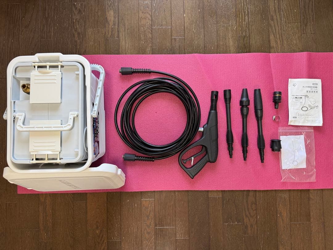 【中古良品】アイリスオーヤマ・タンク式高圧洗浄機