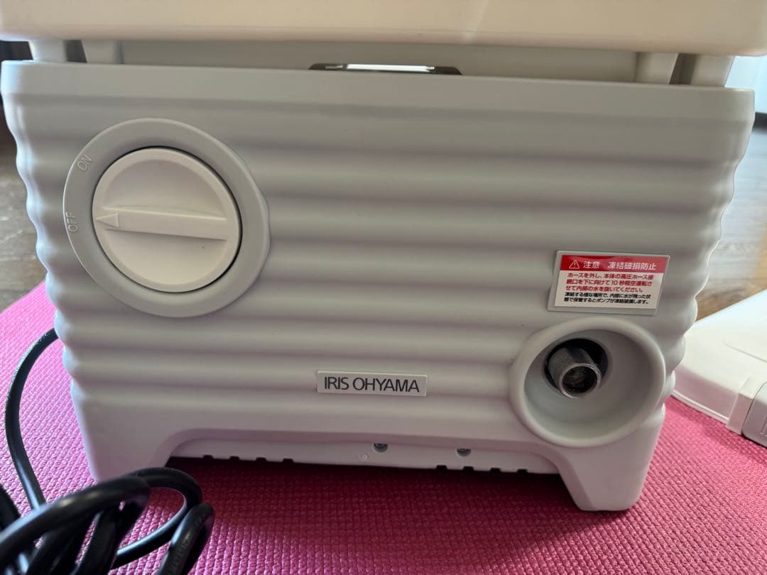 【中古良品】アイリスオーヤマ・タンク式高圧洗浄機