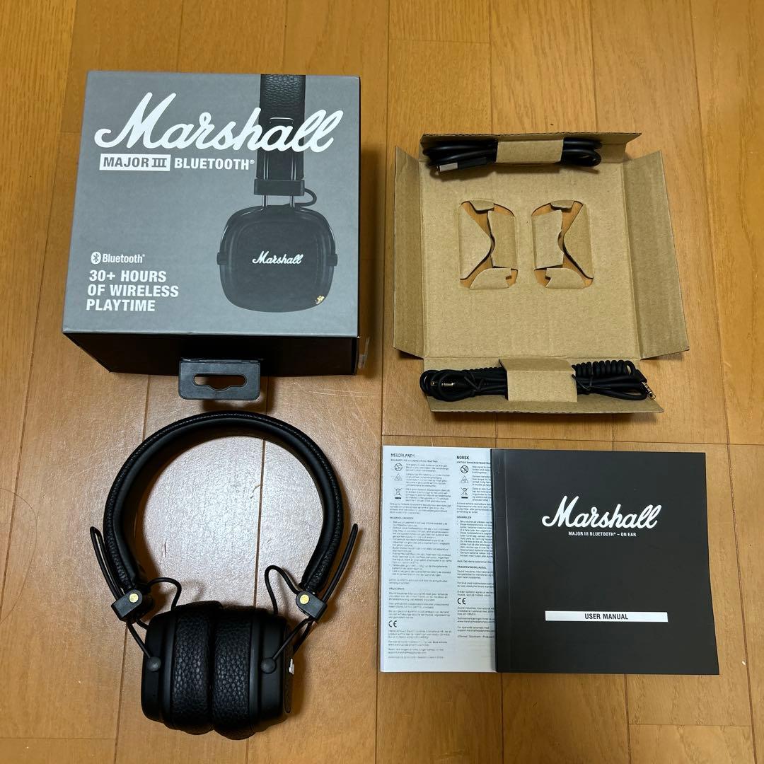 Marshall Major III Bluetooth ヘッドフォン