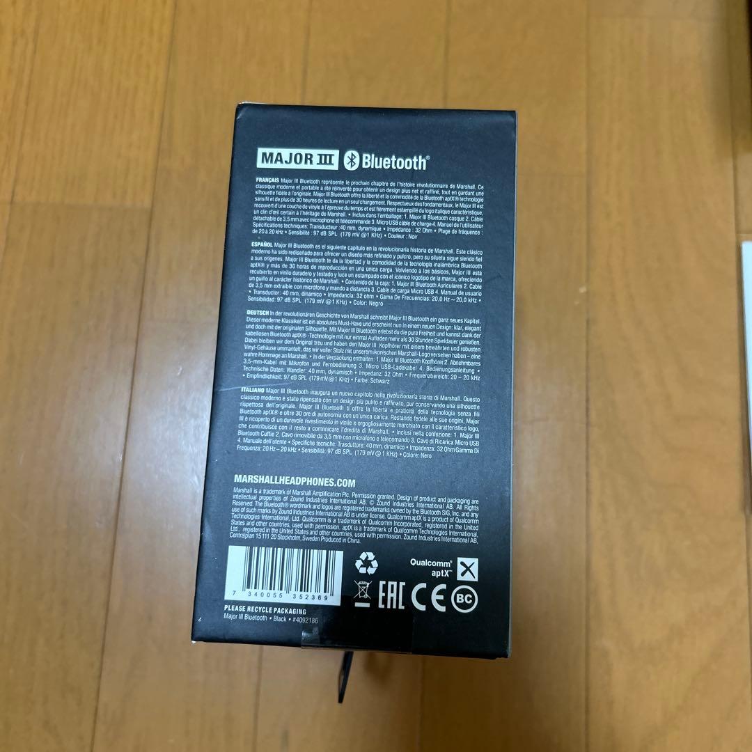 Marshall Major III Bluetooth ヘッドフォン