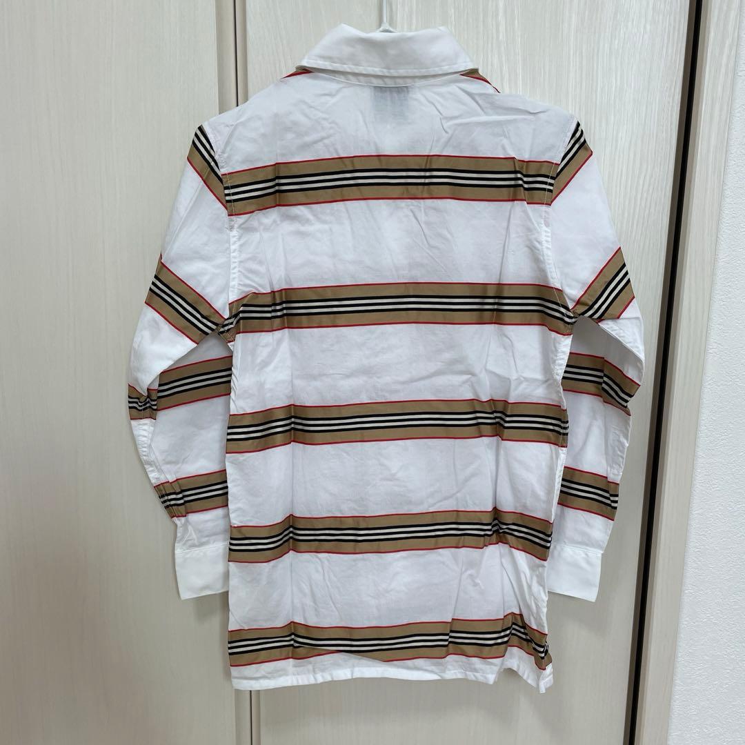 Burberry ストライプ柄シャツ　6y=116㎝