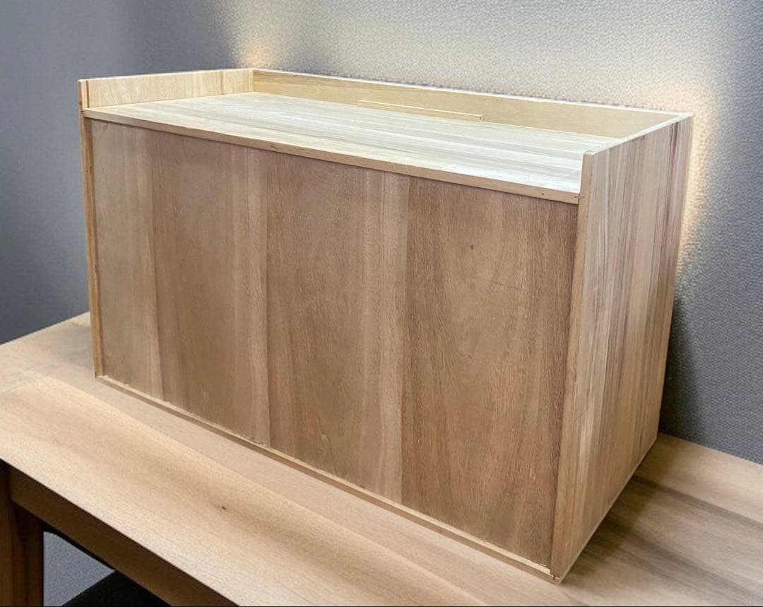 ＊*y様 オークションで格安出品★レトロモダン　桐箪笥　桐タンス　引き出し3段