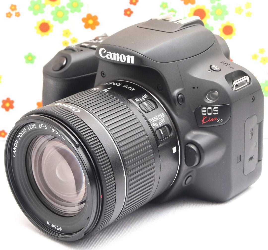 美品 Canon EOS kiss X9☆スマホ転送！☆高性能一眼レフ