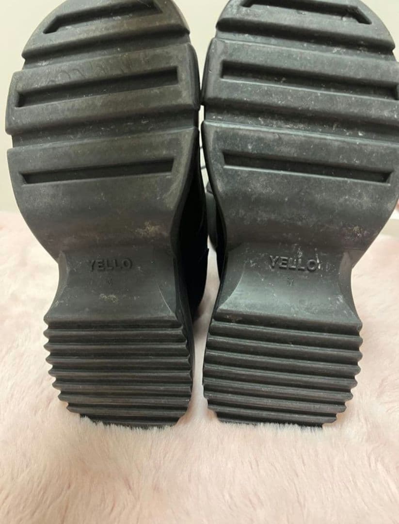 靴 YELLO BAISEN SHORT BOOTS