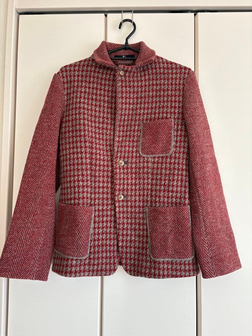 【45R】シェットランドニットジャケット