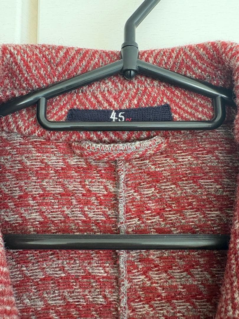 【45R】シェットランドニットジャケット