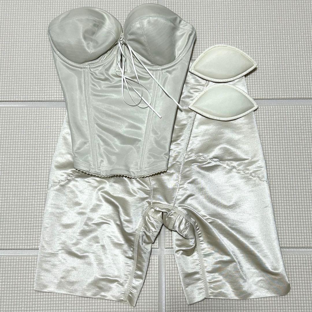 BRIDAL BEAUTE ブライダルインナー ビスチェ C70 ガードル M