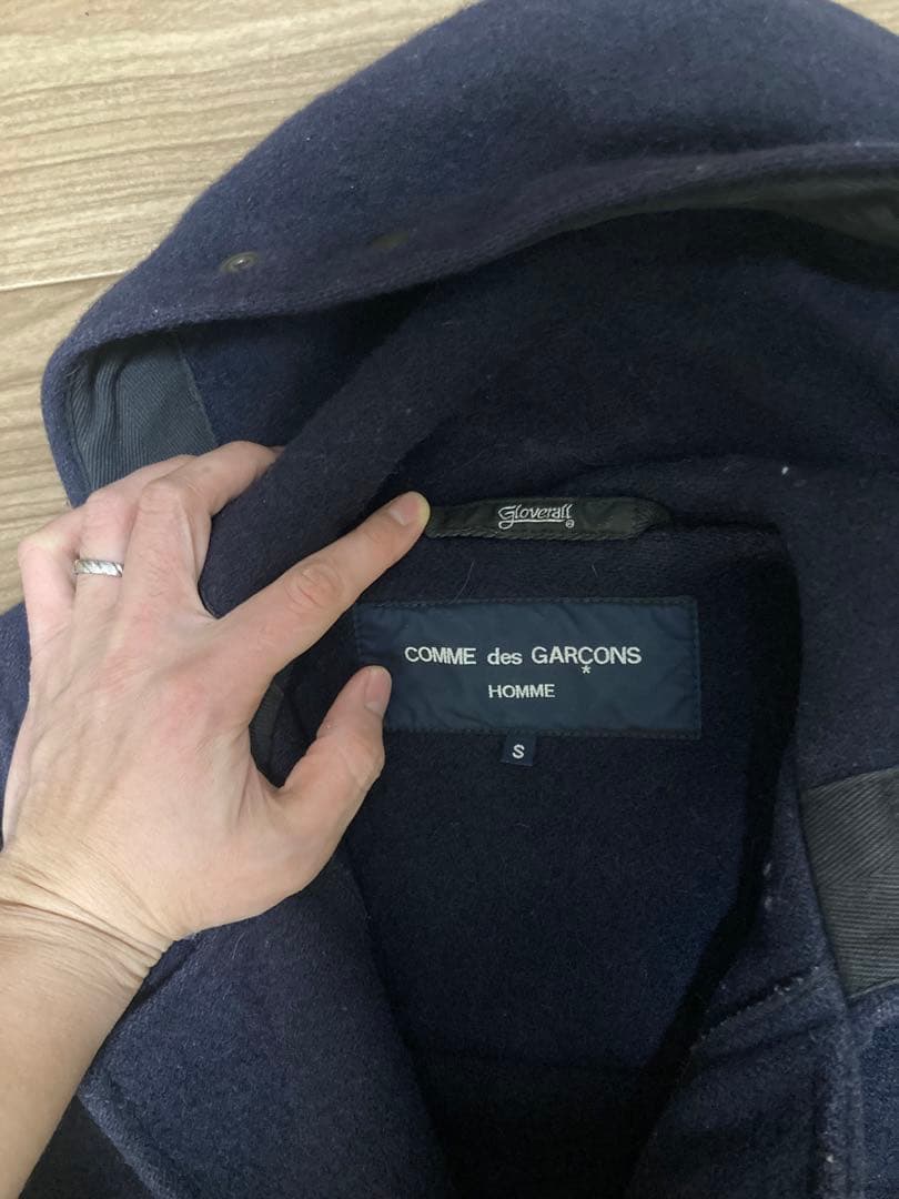 Come des garçon×Gloverall ダブルネームダッフルコート