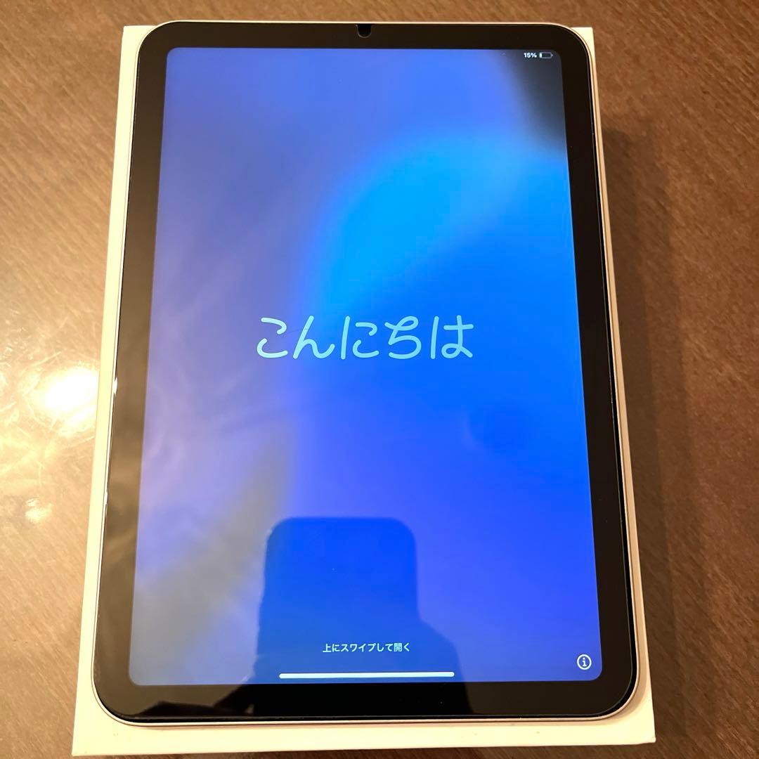 iPad mini 第6世代 64GB ピンク【動作確認済み•美品】