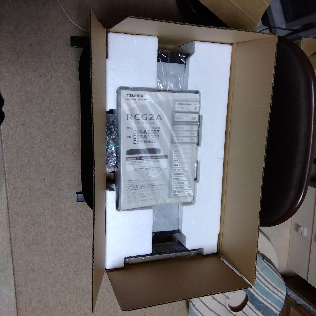 1TB東芝W録画ブルーレイレコーダーDBR-W1007/2018年製