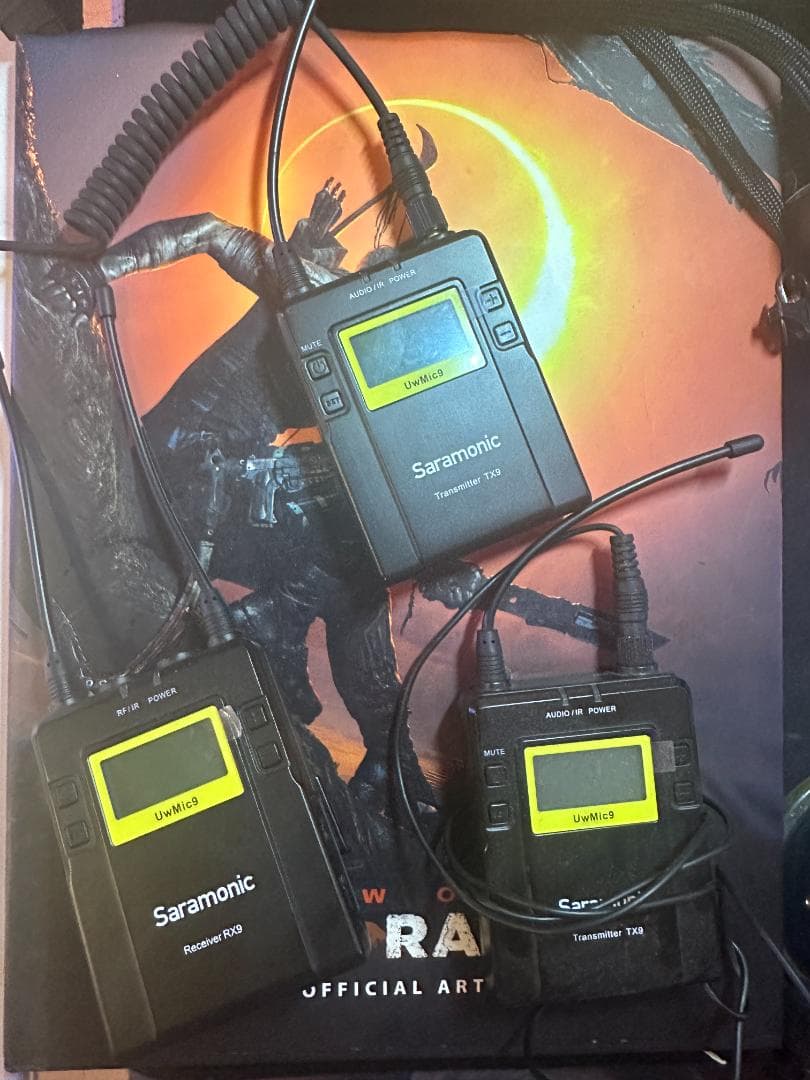 SARAMONIC TX-RX9 UHF ワイヤレスマイクSLR