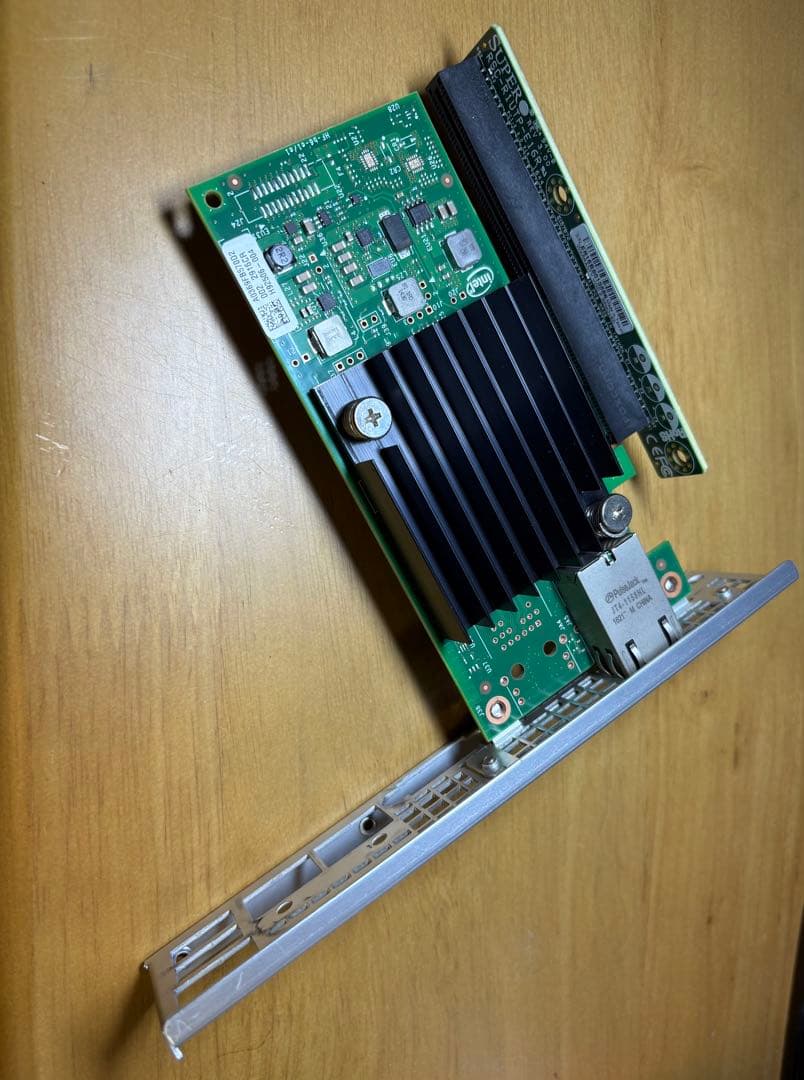 Intel Ethernet X550-T1 10GbE LANカード