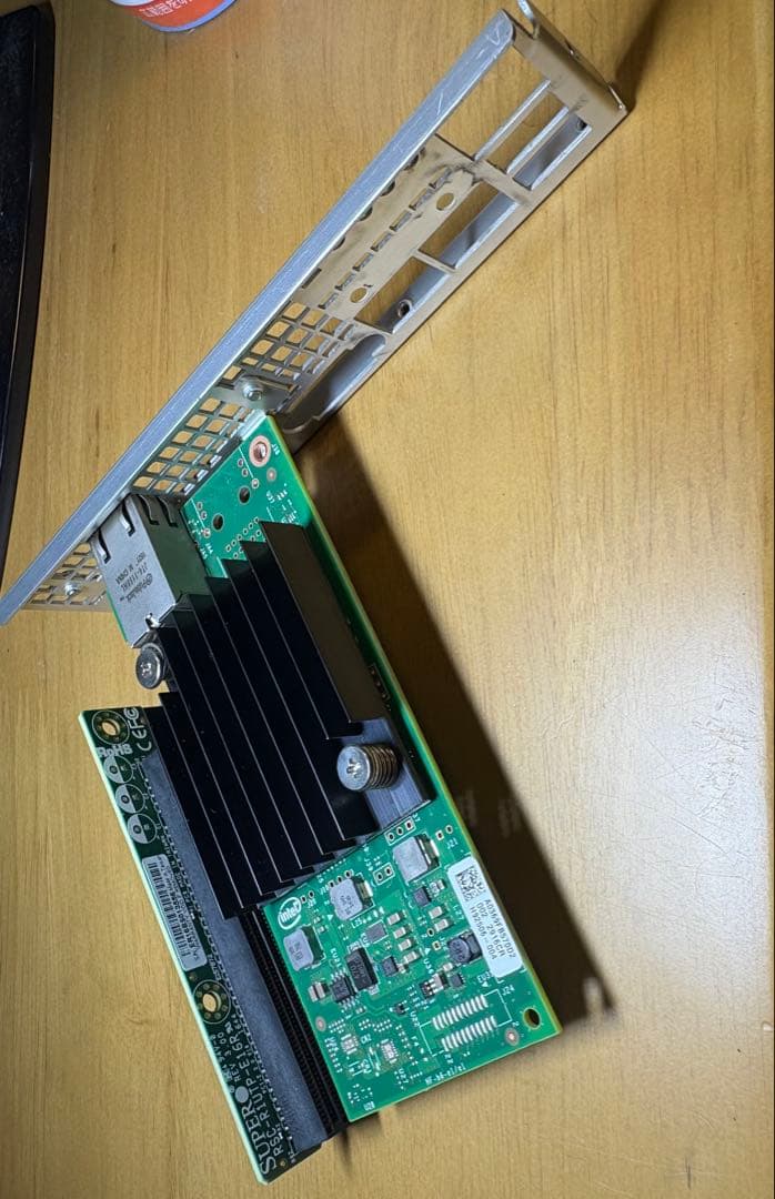 Intel Ethernet X550-T1 10GbE LANカード