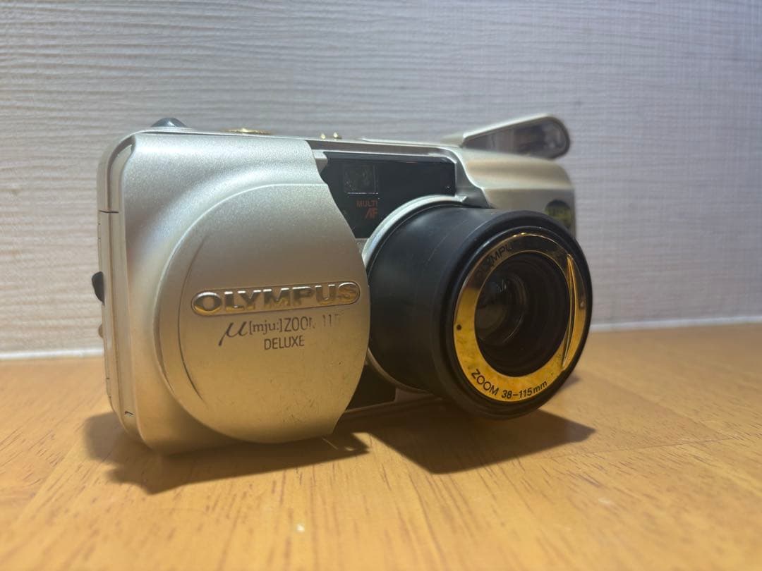 フィルムカメラ olympus mju zoom 115 deluxe