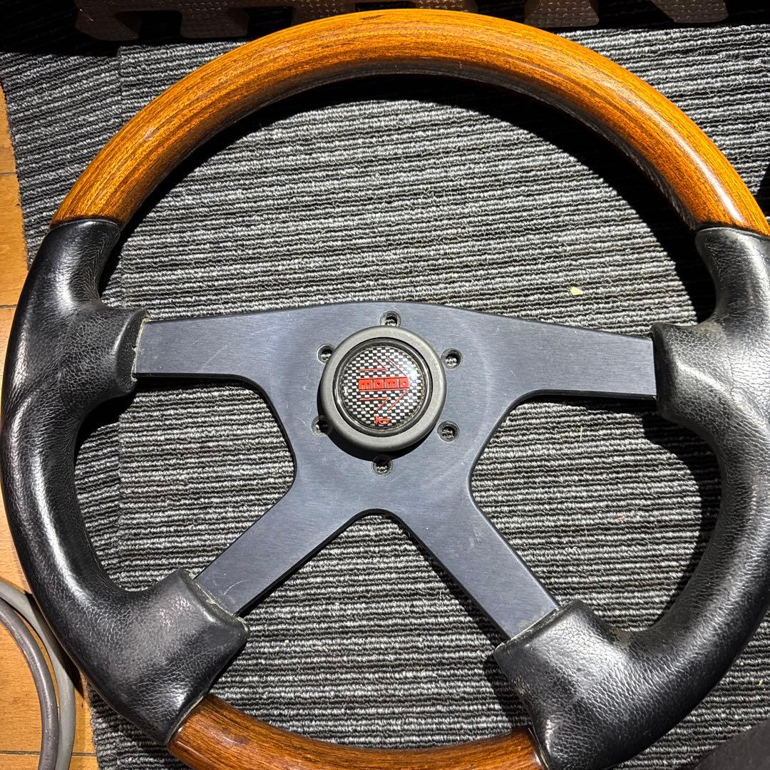 MOMOオリンピック3 REGAL(リーネルレザーウッドマホガニー)廃盤・激レア