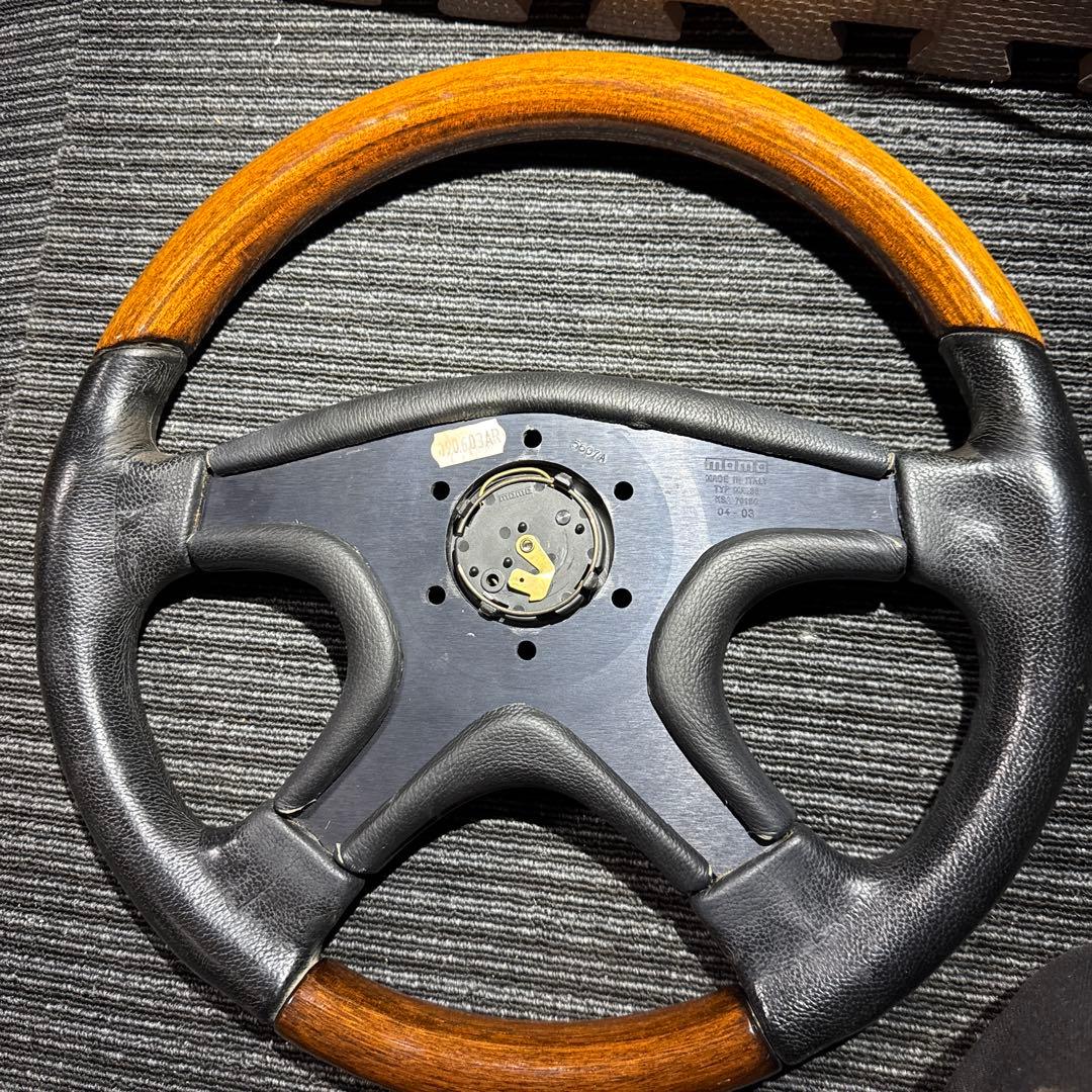 MOMOオリンピック3 REGAL(リーネルレザーウッドマホガニー)廃盤・激レア