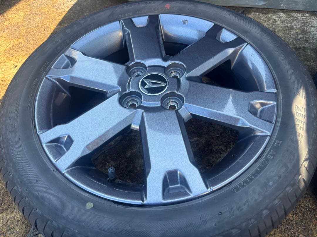 美品 ダイハツ タフト ファンクロス 165/55R15 サマータイヤ 4本