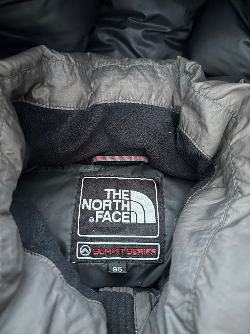 ☆ザノースフェイス☆ダウンジャケット／メンズM／サミットシリーズ／ブラウン