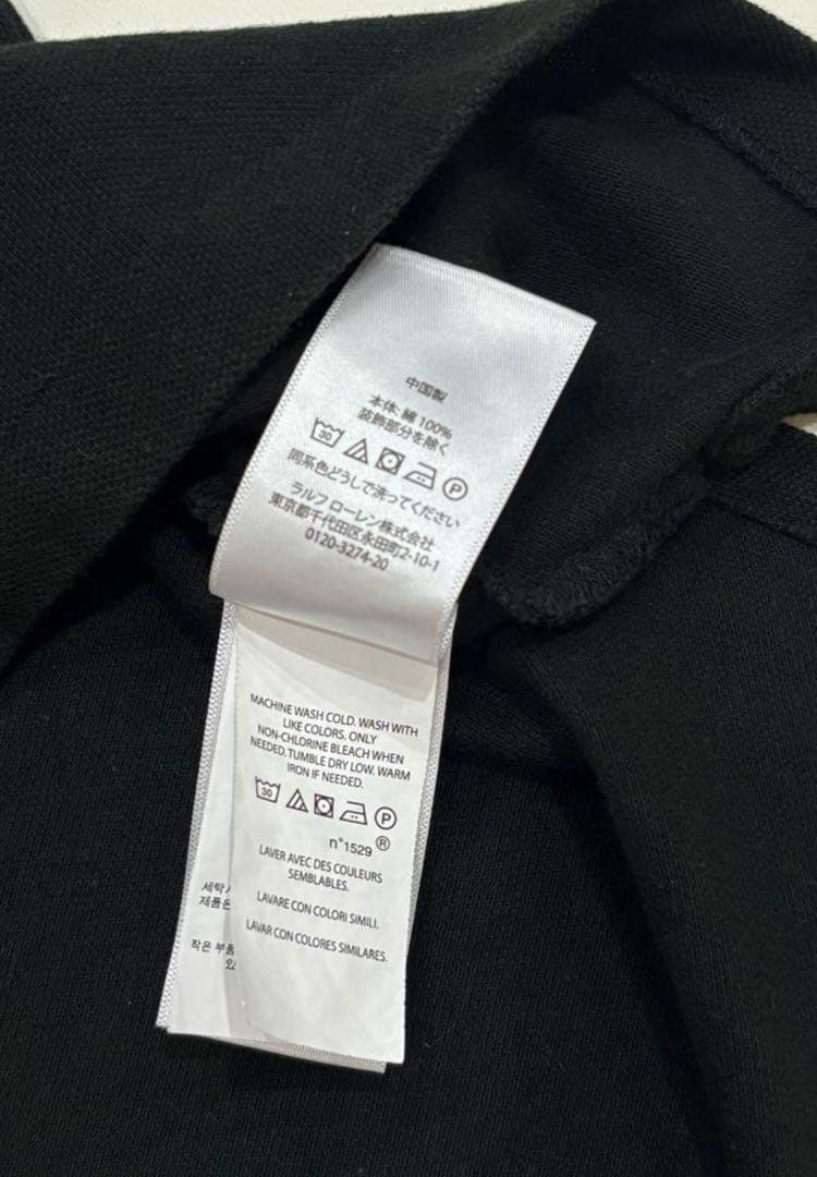 ラルフローレン　ポロシャツ ブラック 23