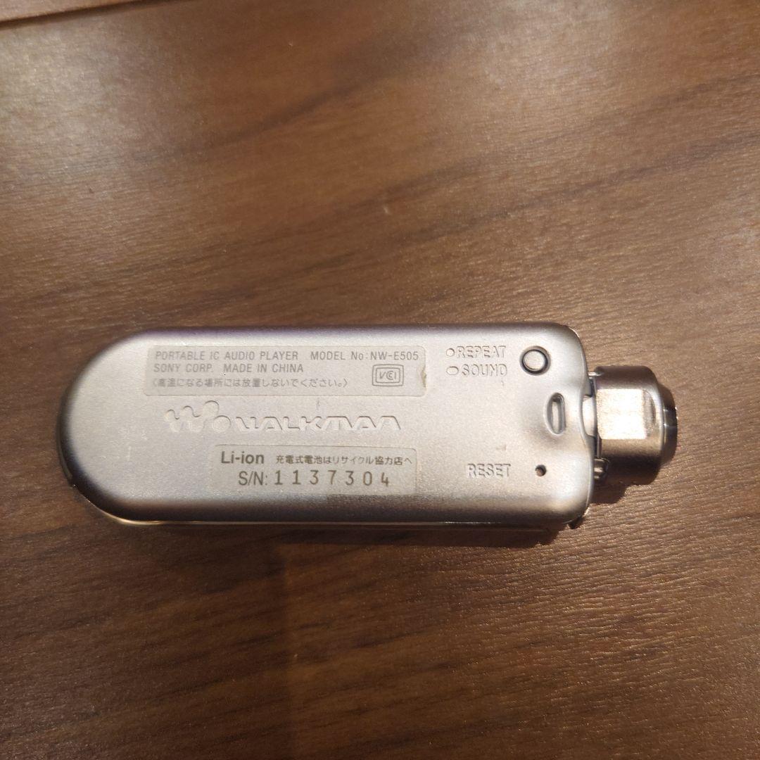 SONY NW-E505 ポータブルプレーヤー