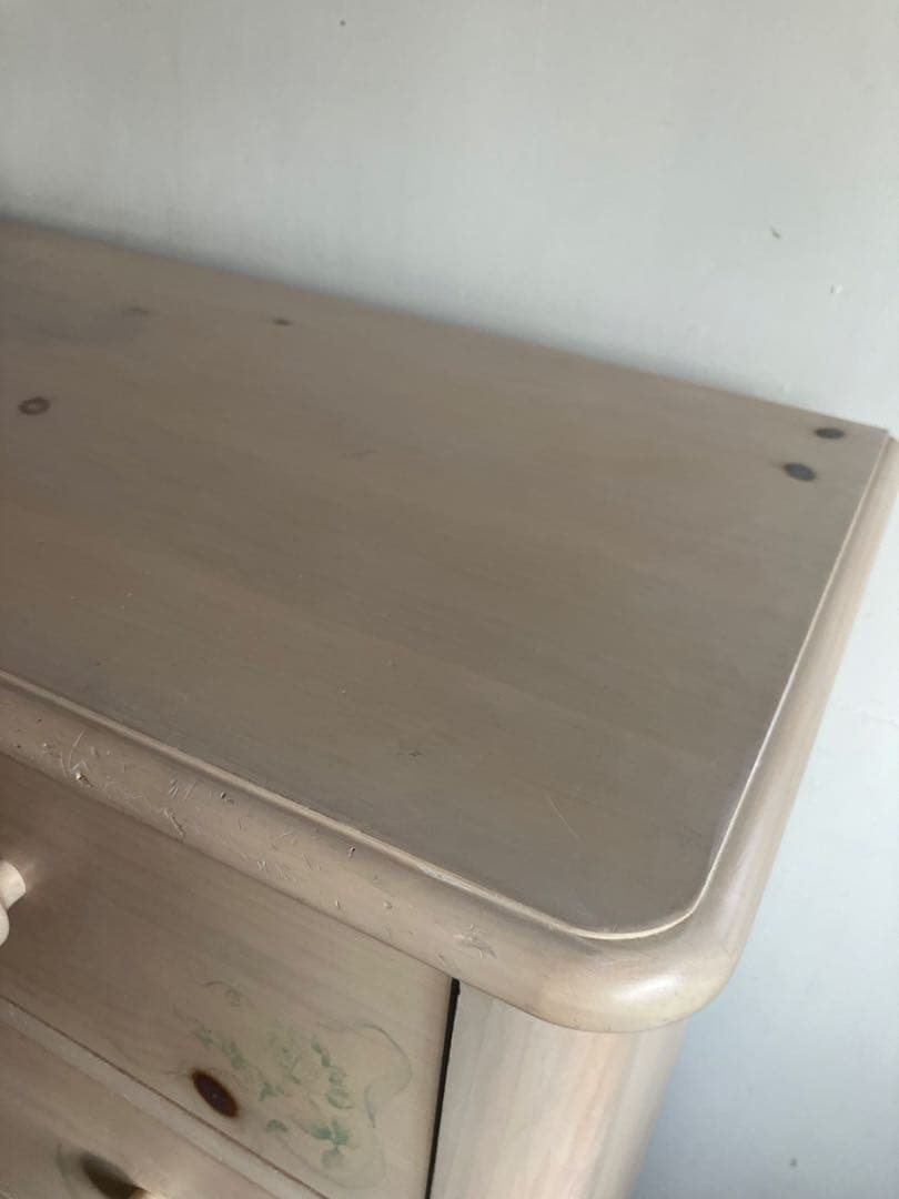 Thomasville(トーマスビル) チェスト5段　ボタニカル柄(薔薇柄)