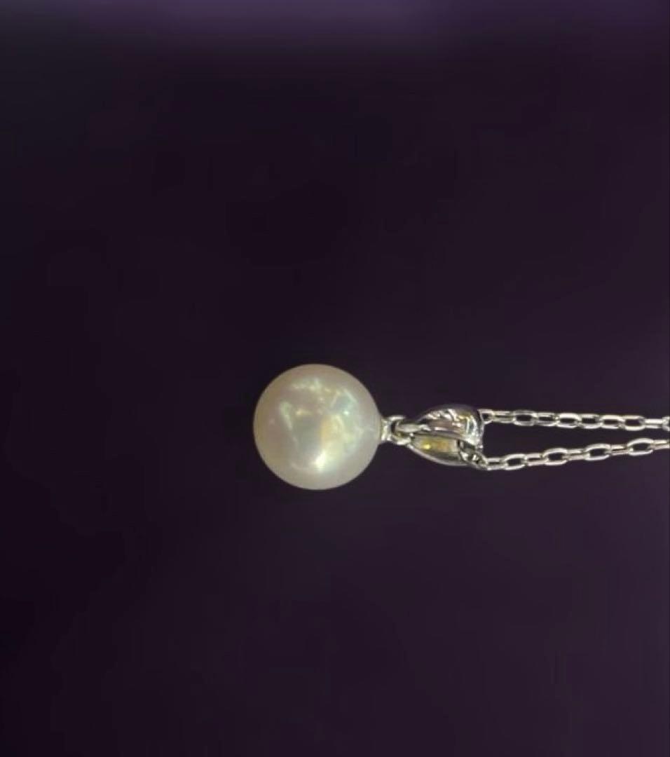 ミキモト パール ネックレス アコヤパー8.2mm K18WG