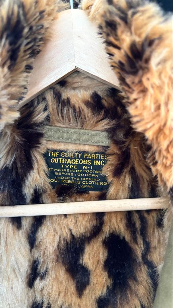 ワコマリア デッキジャケット レオパード N-1 wacko maria