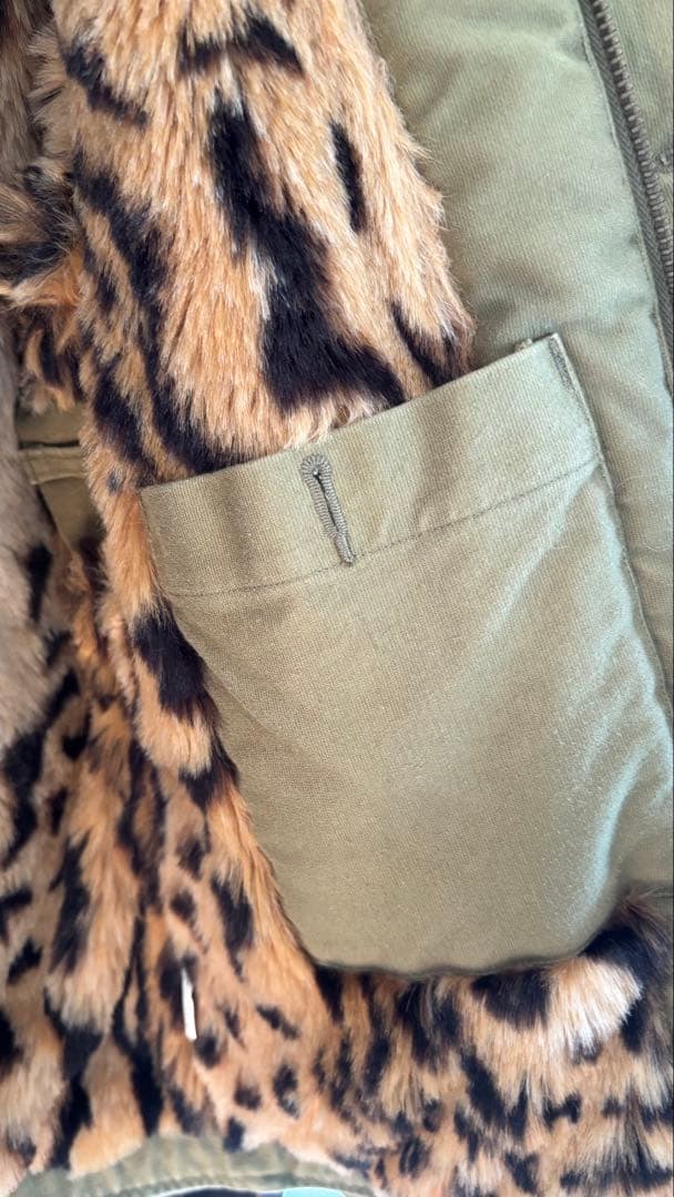 ワコマリア デッキジャケット レオパード N-1 wacko maria