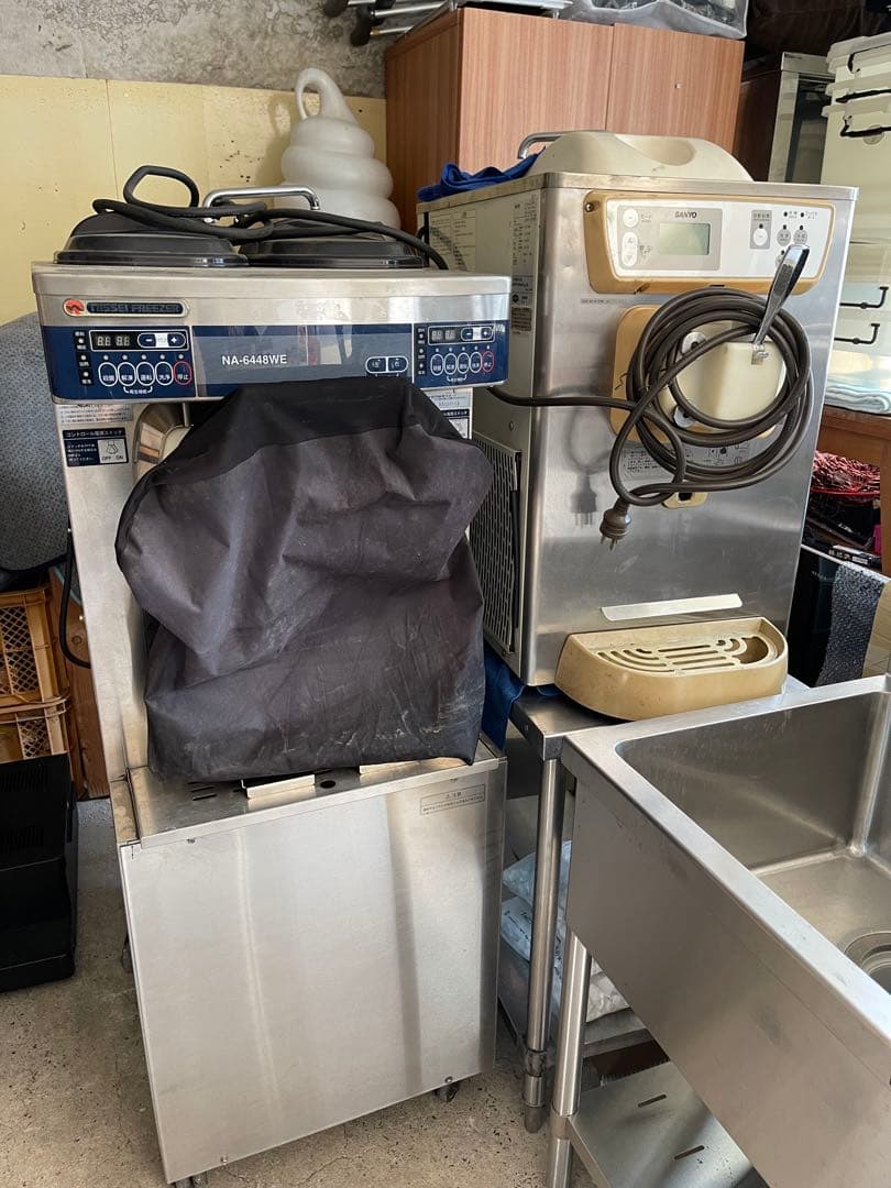 業務用ソフトクリームフリーザー　値引き可能