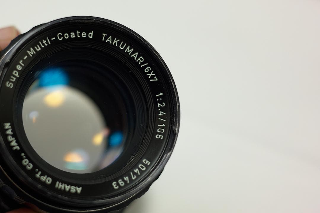PENTAX67 SMC TAKUMAR105mm f2.4 GFXアダプター付
