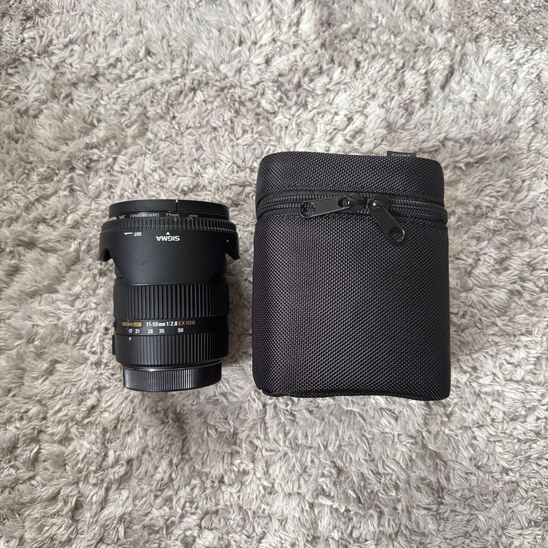 ヤマグマSIGMA 17-50mm F2.8 EX DC OS