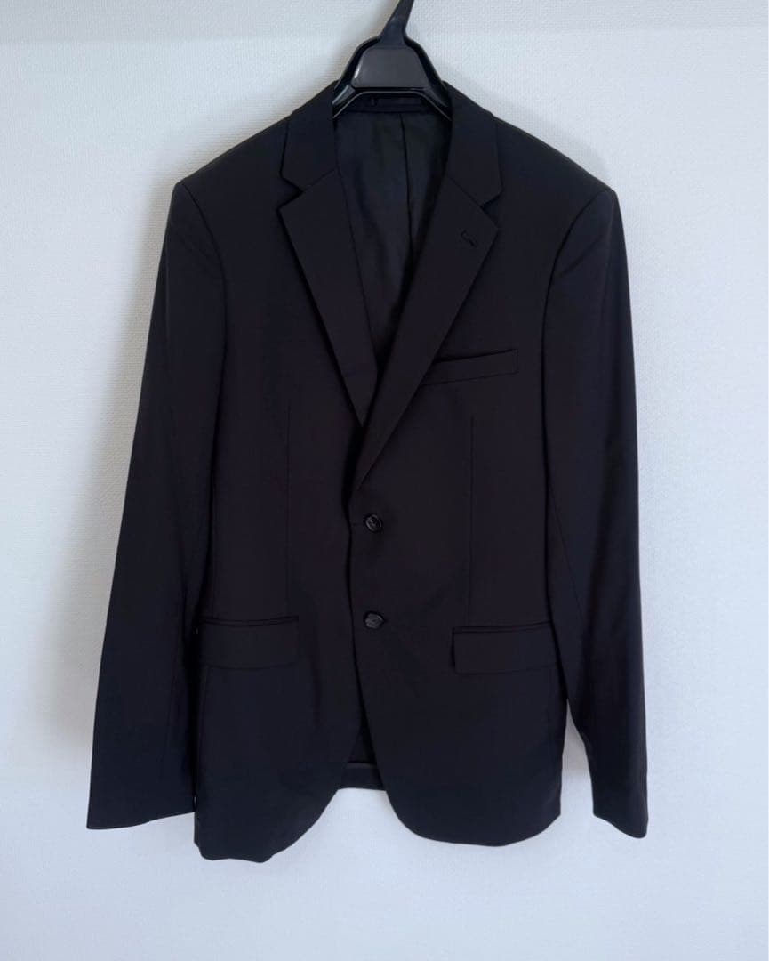 極美品　Theory 現行タグ　スーツ　セットアップ　　ブラック　定価約12万円