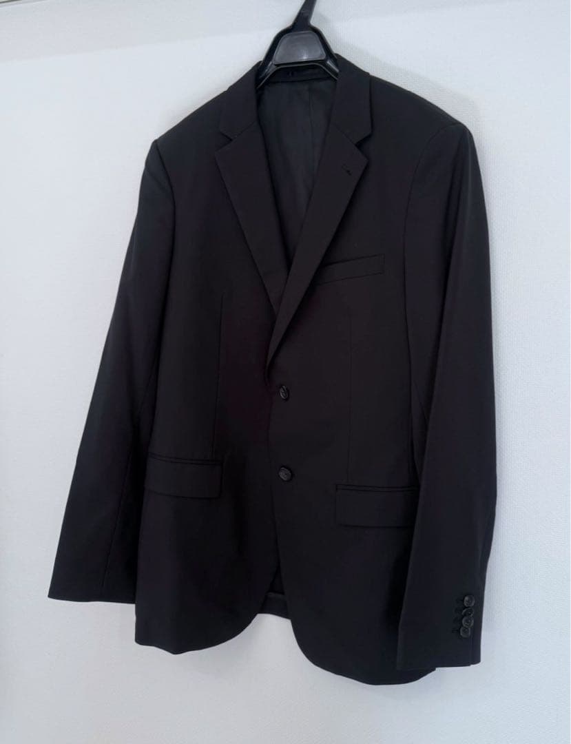 極美品　Theory 現行タグ　スーツ　セットアップ　　ブラック　定価約12万円