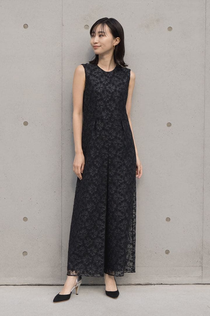 ＊美品＊kaene シアーレイヤードオールインワン