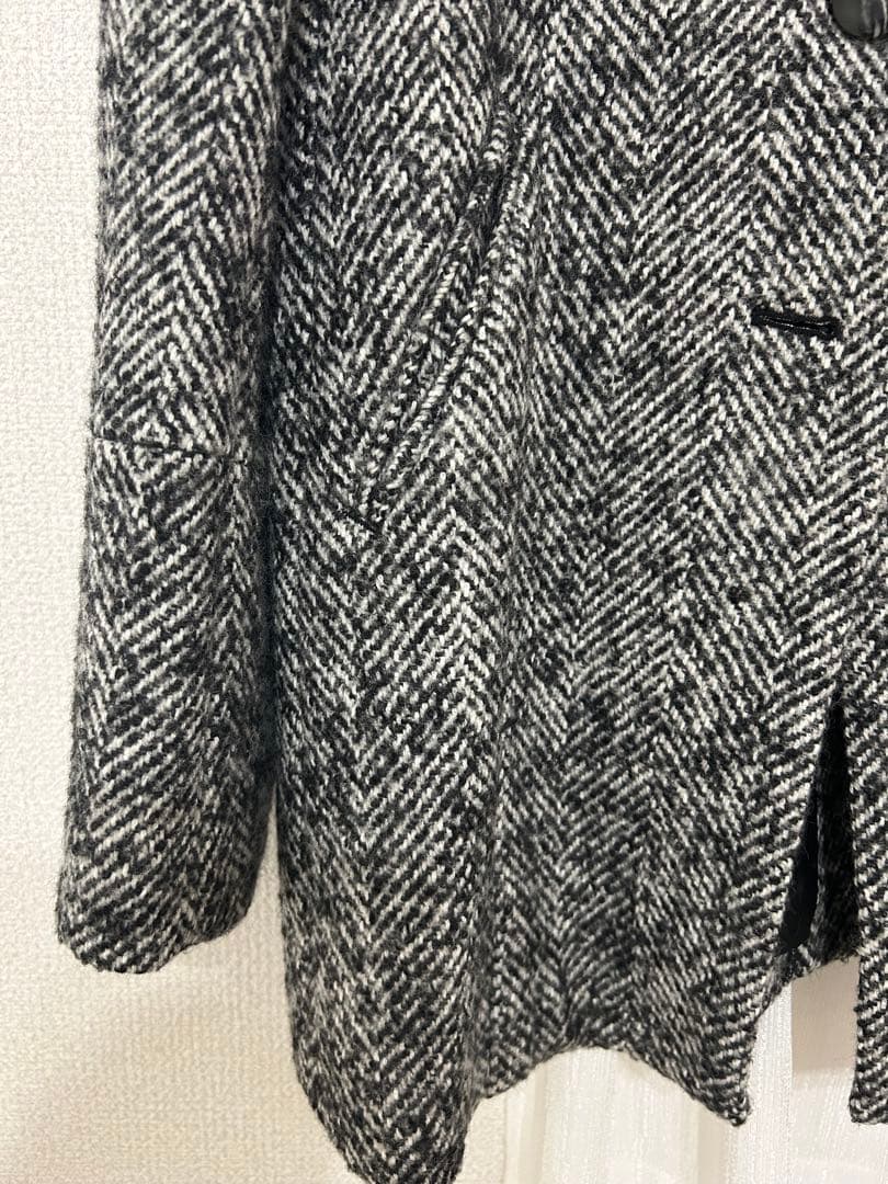 sheller シェリエ　オーバーサイズジャケットコート　アウター